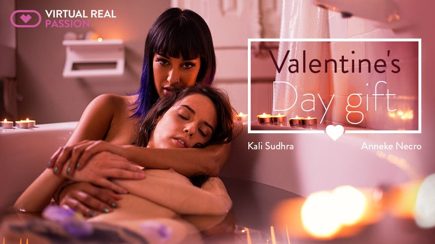 888px x 500px - â–· Kali Sudhra and Anneke Necro celebrate Valentine's Day fucking ...